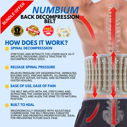 LumbarRelief™ Spinal Decompression Belt